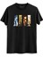 Avatar The Last Airbender Anime Baskılı Siyah Tshirt 1