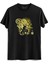 Avatar The Last Airbender Anime Baskılı Siyah Tshirt 1