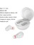 Bluetooth Uyumlu Ergonomik Kulaklık - Beyaz (Yurt Dışından) 3