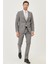 ALTINYILDIZ CLASSICS Erkek Gri Slim Fit Dar Kesim Takım Elbise 2