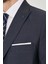 ALTINYILDIZ CLASSICS Erkek Antrasit Slim Fit Dar Kesim Yelekli Desenli Takım Elbise 3