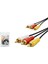 HDX1038(4592) Kablo 3rca To 3rca 1.5 mt 1