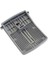 Arçelik 5063 Fy 7143820100 Gri Çamaşır Makinası Kapak Tutamağı 2