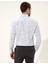 Erkek Mavi Slim Fit Uzun Kollu Gömlek 50249759-VR036 5