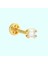 Altın Baget Tragus Piercing 14 Ayar 1
