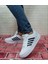 Bestof 074 Beyaz Sneaker Düz Taban Hafif Rahat Spor Çift Ayakkabısı 2