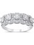 Preciosa Zirconia Taşlı Gümüş Beştaş Yüzük YZG.393 2