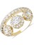Preciosa Zirconia Taşlı Gümüş Fantazi Yüzük YZG.397 1