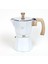 Bambu Saplı Mokapot 6 Cup Beyaz 1