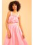Crop Kare Yaka Kolsuz Askılı Poplin %100 Pamuk Bluz X6728AZ22SM 2