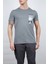 Lex Erkek T-Shirt Koyu Gri 1
