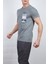 Lex Erkek T-Shirt Koyu Gri 2