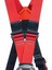 Tarzan Full Body Harness Black-Red 4