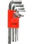 kupa 9 Parça Allen Anahtar 120MM 1