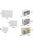 Bavul Içi Organizer Seti - Yatak Odası Organizer Set - Makyaj Organizer Mini Hurçlar (6 Parça) 5
