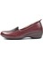 Dr. Comfort 3100 Hakiki Deri Bordo Ortopedik Kadın Anne Ayakkabı 1