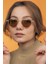 Lucia Kristal Kahve Unisex Güneş Gözlüğü 3