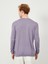 Bisiklet Yaka %100 Pamuk Regular Fit Basic Kazak 4