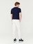 Pamuklu Slim Fit Dar Paça Basic Sweat Pantolon 4