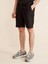 %100 Keten Regular Fit Basic Şort 3