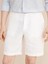 %100 Keten Regular Fit Basic Şort 2