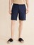 %100 Keten Regular Fit Basic Şort 2