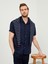 Küba Yaka %100 Keten Regular Fit Basic Gömlek 2