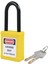 38 mm Plastik Emniyet Asma Kilit (Sarı) 1
