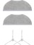 Xiaomi Essential Mjstg1 Uyumlu Yedek Mop ve Yan Fırça-4 Parça 1