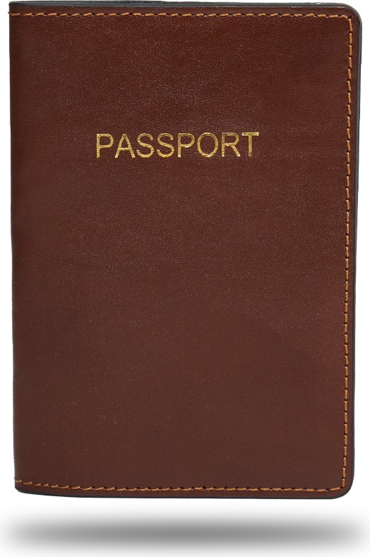 Seyahat Aksesuar Kişiye Özel Deri Pasaport Kılıfı
