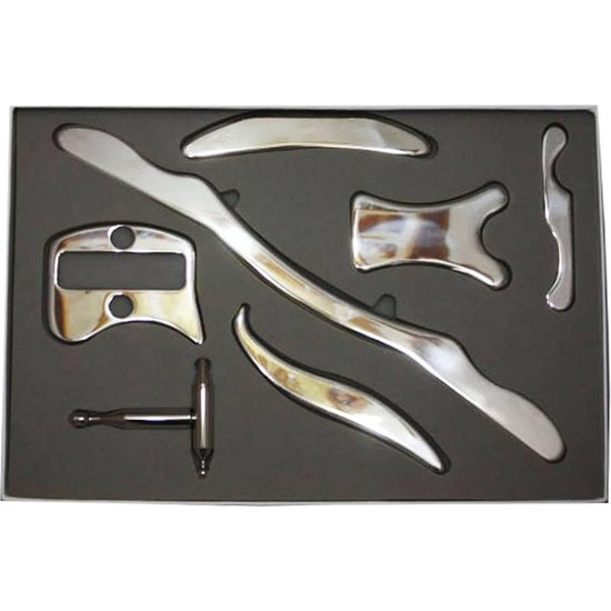 Graston 7'li Set, Manuel Tools Tıbbi Paslanmaz Çelik Masaj Fiyatı
