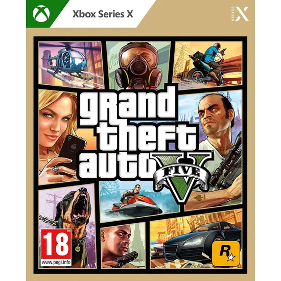 Rockstar Grand Theft Auto V Xbox Series x Gta 5