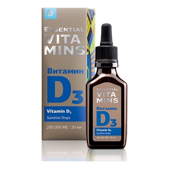 Siberian Wellness Essential Vitamins Vitamin D3 / Orta Zincir ...