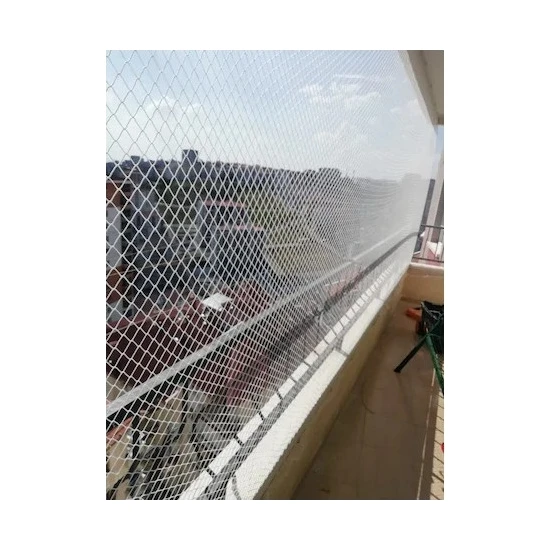 Aca Balkon Filesi Ağı 3X5METRE 15M2 Kuş Kedi Koruma Ağı