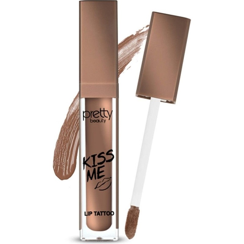 Pretty Beauty Kiss Mee Lip Tattoo 24 Saat Kalıcı Mat Likit Ruj No:2