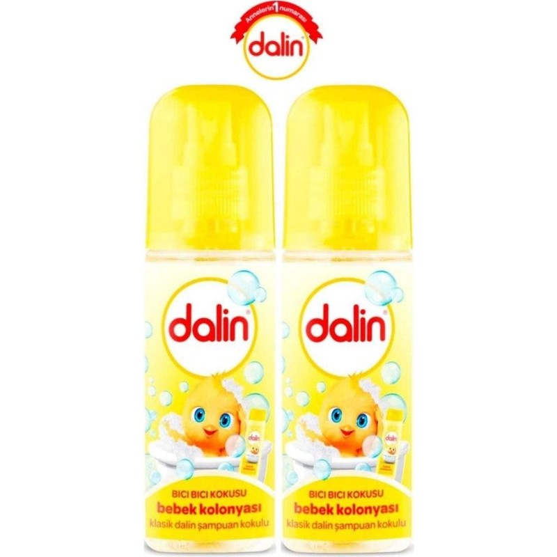 Dalin Bıcı Bıcı Parfümsüz Bebek Kolonyası 150 ml x 2 Ad.