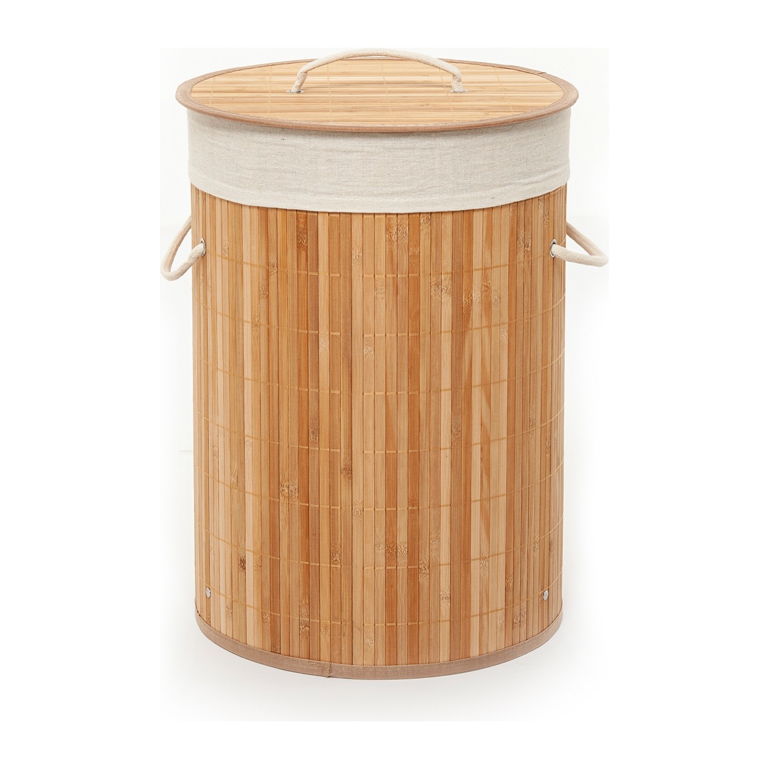Decostyle Bambu Çamaşır Sepeti 48 Litre