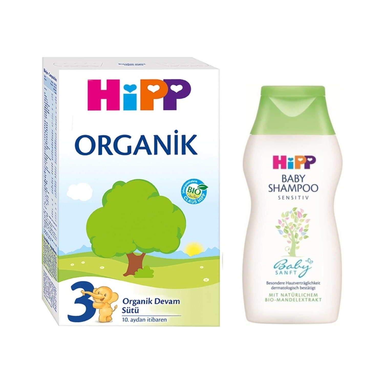 Hipp 3 Organik Devam Sütü 300 Gr+Hipp Babysanft Bebek Fiyatı