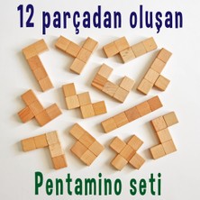 Atölye Adana Penta Blocks - Matematik Akıl Zeka Mantık Oyunu