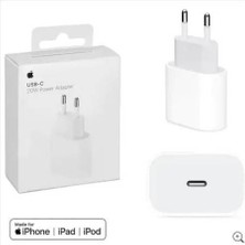 Worldway Apple iPhone 12 Mini Uyumlu Type-C To Lightning Pd Hızlı Şarj Cihazı / Şarj Aleti 20W (Şarj Başlığı Adaptör)
