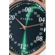 Klexos 24 Saat Kadranlı Kol Saati | Dream Troya Rose Gold