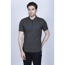 FLP Polo Yaka Fermuarlı T-Shirt