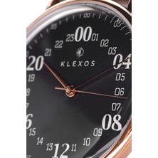 Klexos 24 Saat Kadranlı Kol Saati | Dream Stonehenge Rose Gold