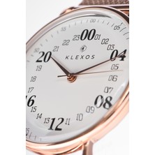 Klexos 24 Saat Kadranlı Kol Saati | Dream Cappadocia Rose Gold