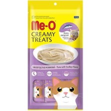 Me-O Meo Ton ve Deniz Tarağı Krema Kedi Ödülü 4X15 gr