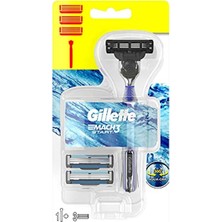 EKS Ticaret Gillette Mach3 Start Tıraş Makinesi + Yedek Tıraş Bıçağı 3'lü