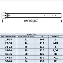 Goay Sport 4 cm Erkek Taba Kemer (7011)