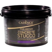 Beton Dekoratif Kaplama  Concrete Stucco  Gri Kalın 3kg
