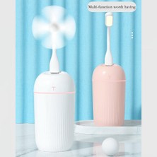 Acelit 420 ml. Mini Taşınabilir Hava Nemlendirici Aroma Uçucu Yağ Difüzör USB Mist Maker Beyaz (Yurt Dışından)