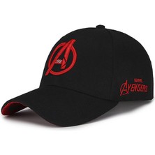 Luxuitems Marvel The Avengers Unisex Günlük Beyzbol Şapkası Vizör Brim Snapback Spor Güneş Şapkası (Yurt Dışından)